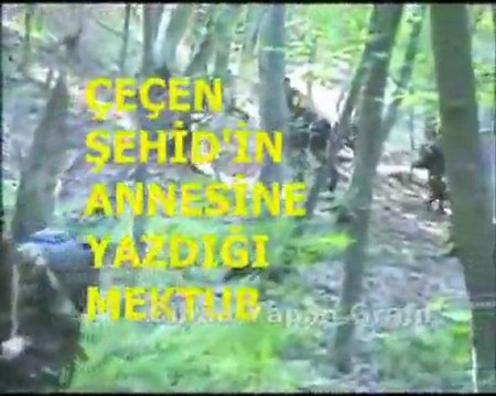 Çeçen Mücahid Şehid'in Annesine Yazdığı Mektup - Cihad Yapım Grafik