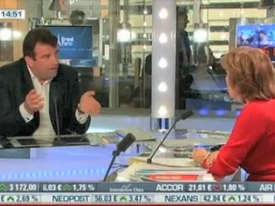 Ile Seguin : Thierry Solère invité de BFM TV