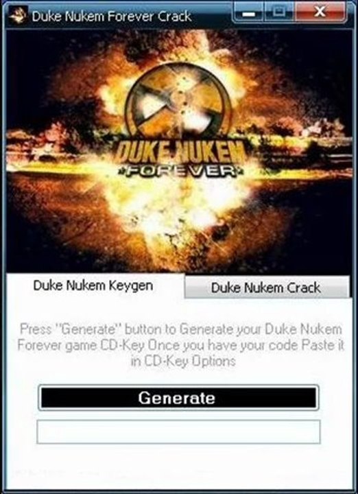 Duke Nukem Forever Keygen and Crack For PC - Update November 2011