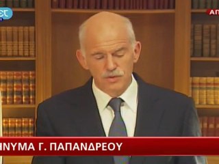 Papandreou renuncia