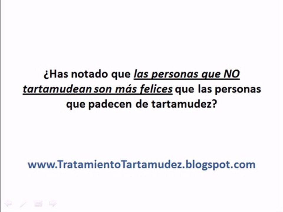 Tartamudez Tratamiento *La Verdad*