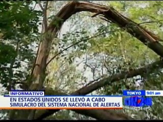 EE.UU. realizó simulacro nacional para preparar a los ciudadanos ante cualquier desastre
