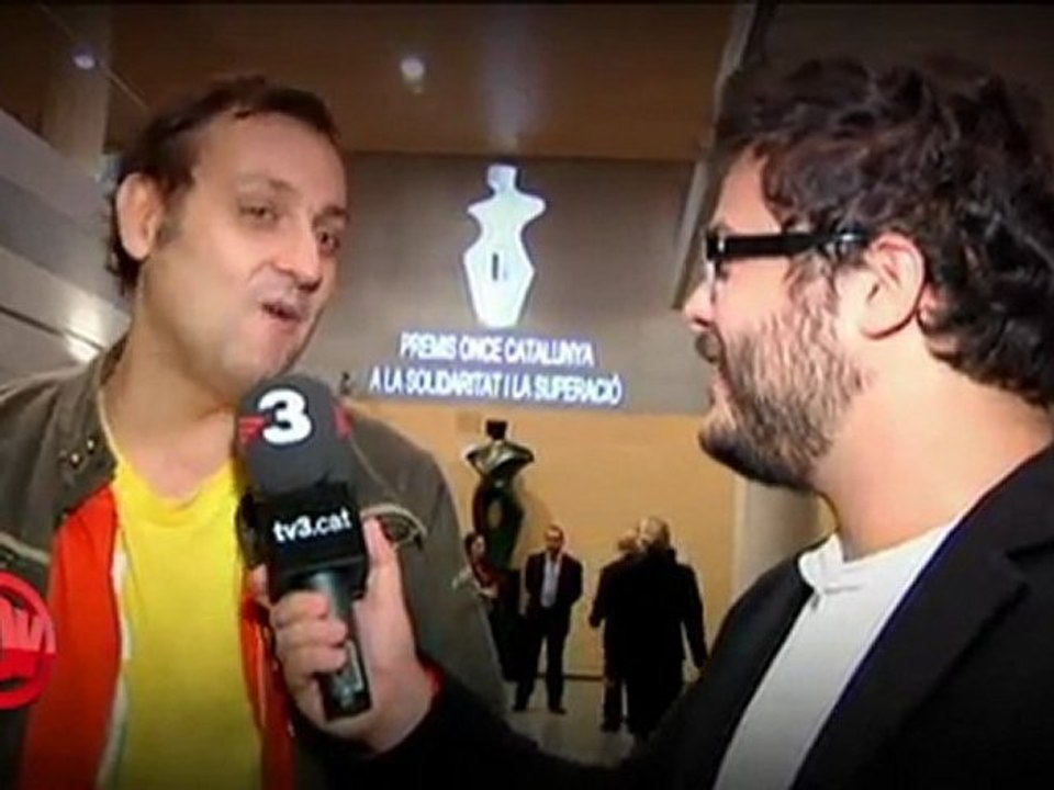 TV3 - Divendres - Carles Sanchez als premis ONCE