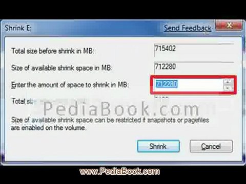 How to Shrink a Partition or Volume in Windows 7