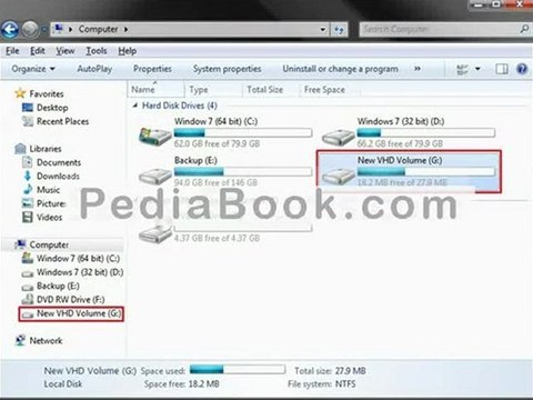 How to Create and Attach a Virtual Hard Disk in Windows 7
