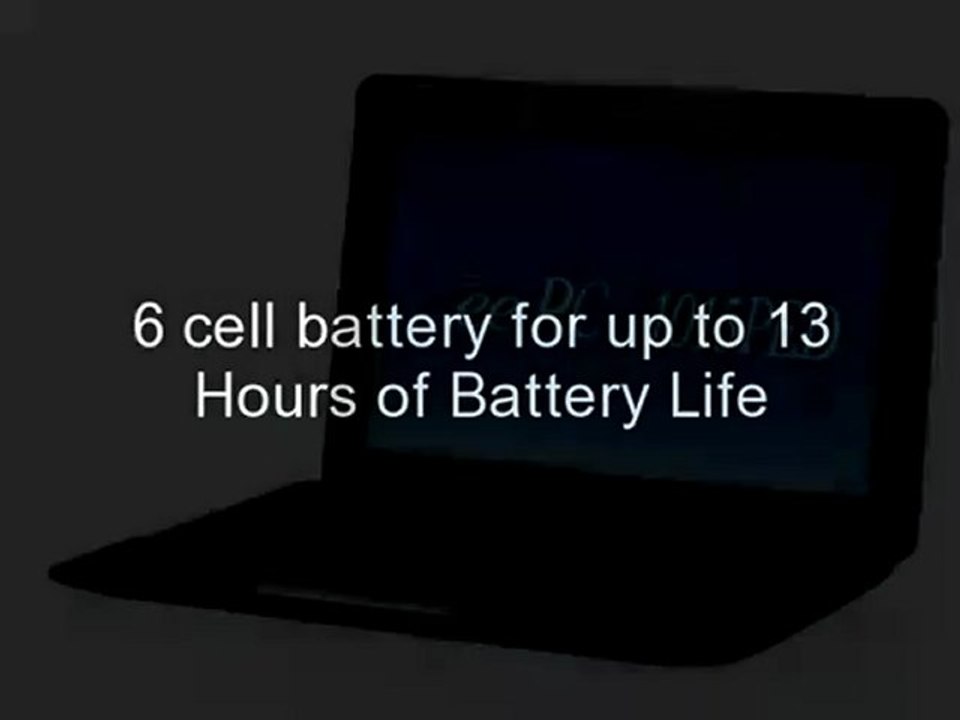 Netbook ASUS Eee PC 1015PED-PU17-BK 10.1-Inch