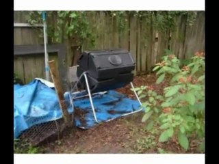 Achla CMP-05 Spinning Horizontal Composter