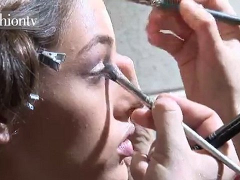 Versace Hair & Makeup - Spring 2012 MFW | FTV