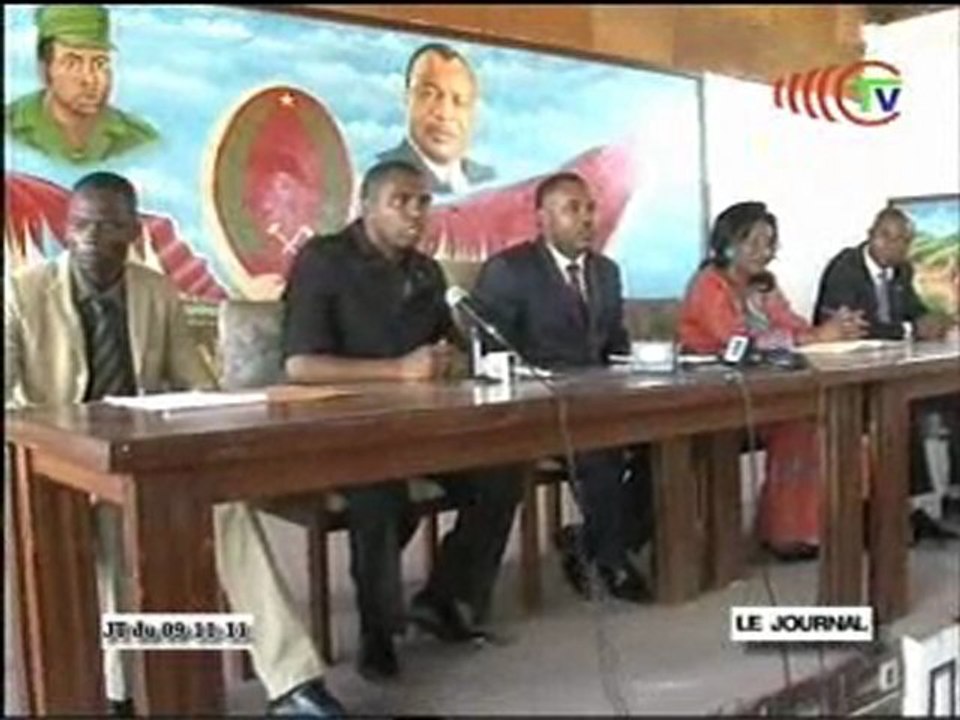 Séance de travail des jeunes du parti congolais du travail