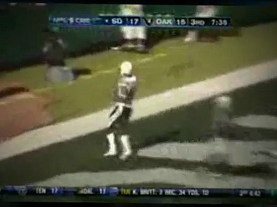 Stream free - Oakland versus San Diego Highlights - Thursday Night NFL November 2011
