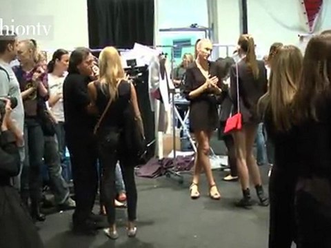 Byblos Hair & Makeup - Spring 2012 MFW | FTV