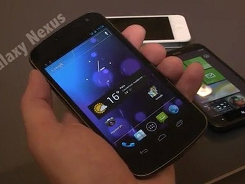 Galaxy Nexus de Samsung : 1er Ice Cream Sandwich