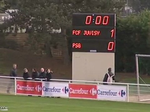 Le FCF Juvisy bat le PSG (Foot Féminin D1)