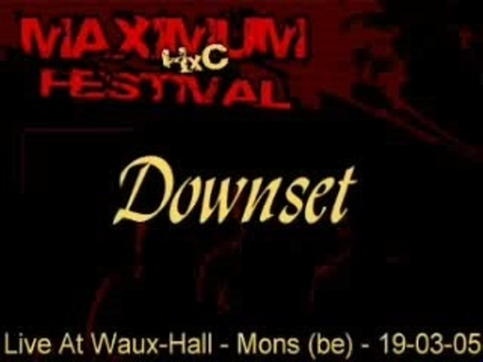 Downset - Anger