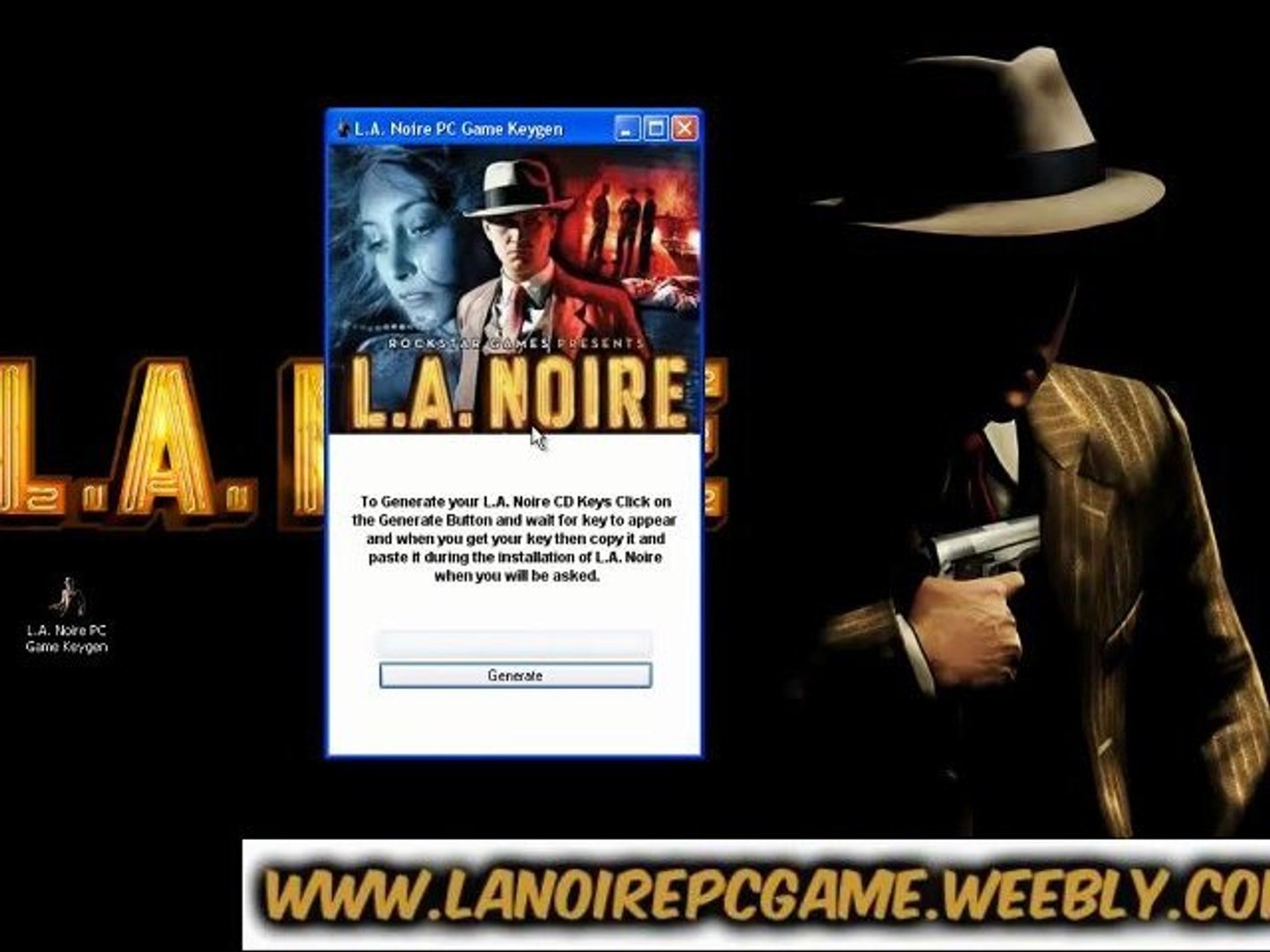 La Noire Keygen Generator Free Download