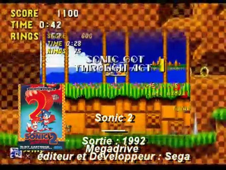 Test de montage ( Avec sonic 1 et 2 )