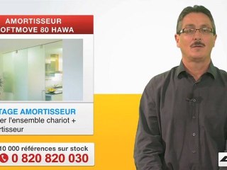 Amortisseur Softmove pour ferrures junior 80, Hawa - par Qama