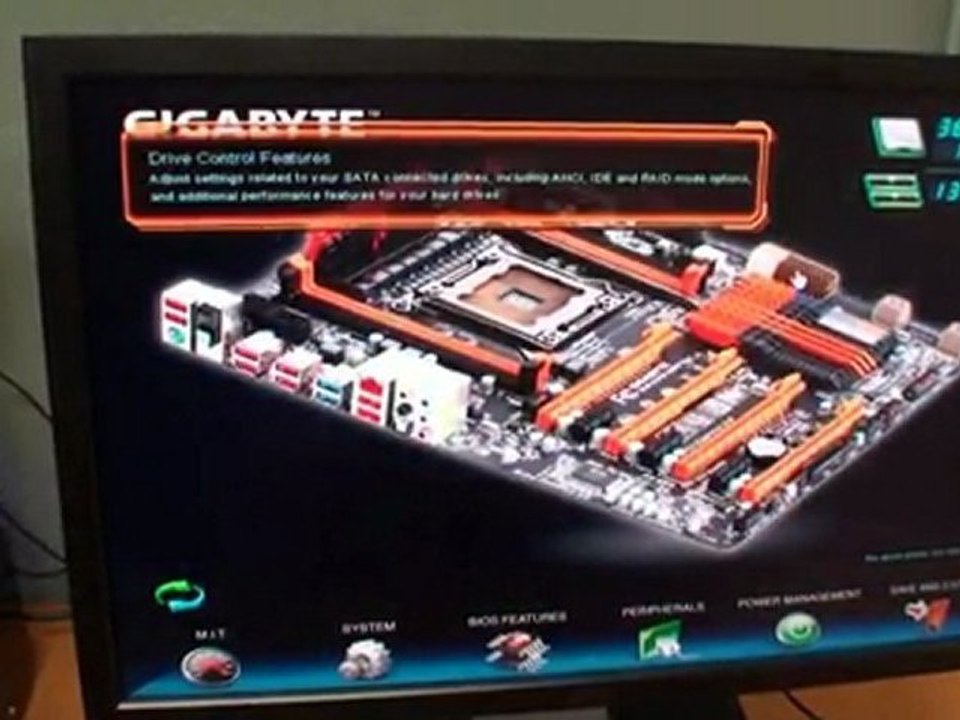 GIGABYTE 3D Dual UEFI BIOS hands-on with X79-UD7 motherboard
