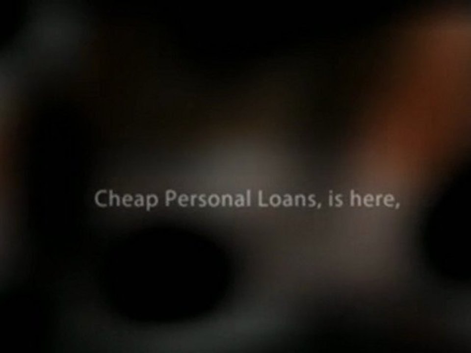 Cheap Personal Loans