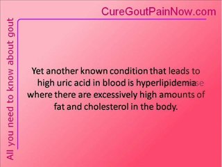 Know The Common Gout Causes