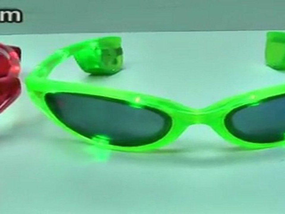How to Use 3-Mode Halloween/Christmas LED Flashing Glasses