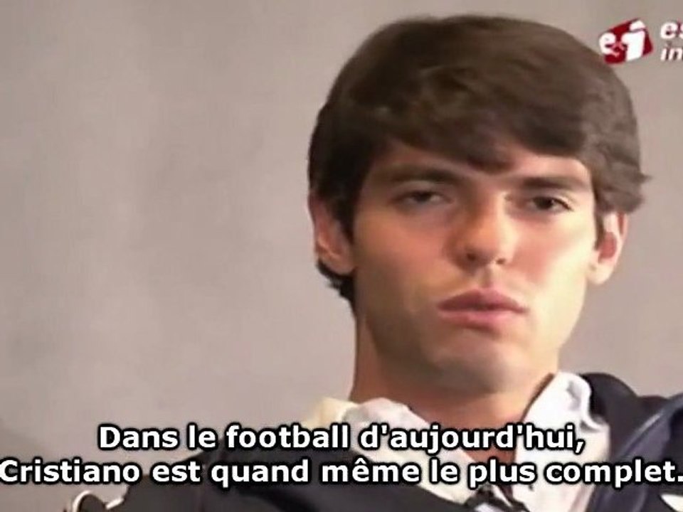 Kaka : "C. Ronaldo plus complet que Messi"
