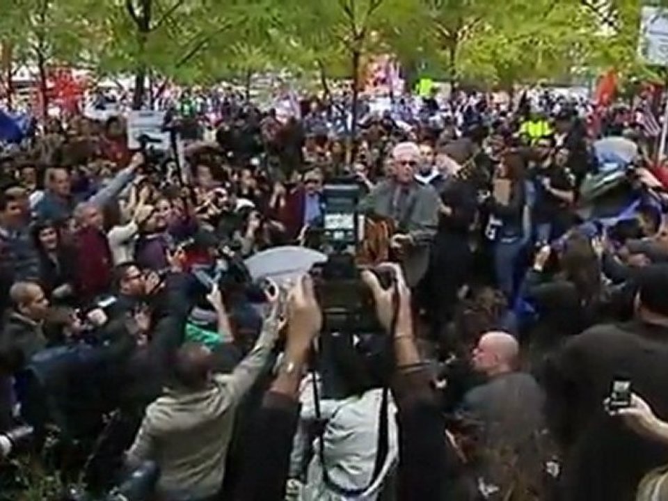 Crosby and Nash join the "Occupy" movement