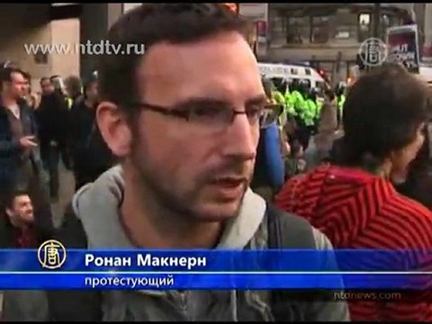 Тысячи студентов вновь оккупировали Лондон