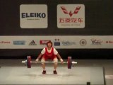 Weightlifting World Championships Paris 2011 - W69kgA - Yanmei XIANG - Snatch 3 - 116kg