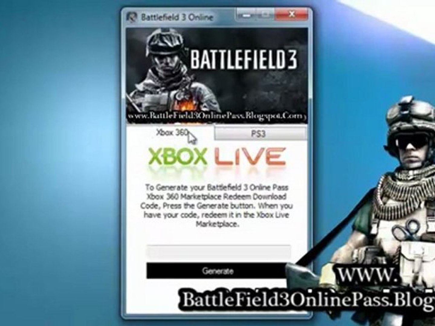 ⁣Battlefield 3 Online Pass Code Unlock Tutorial -Xbox 360 PS3 tutorial