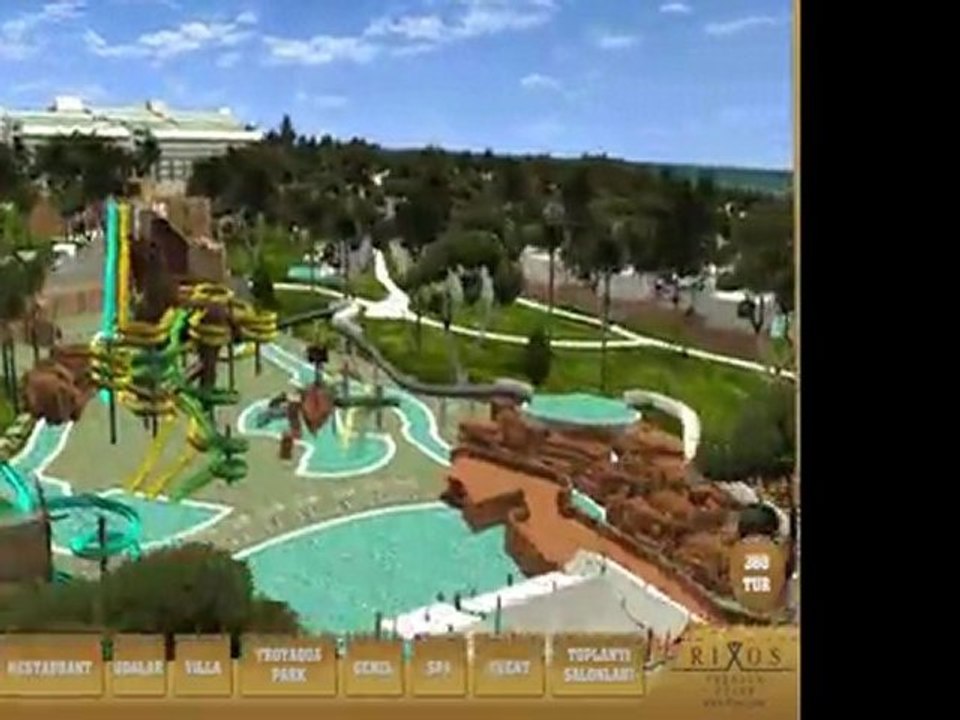 Visual 3D Flaying Rixos Premium Belek