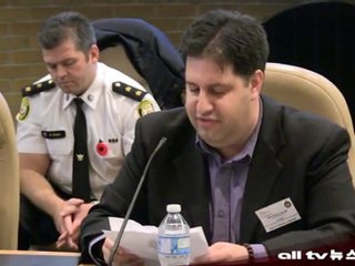 토론토 빌 블레이 경찰국장 소수계 민족 간담회 ALLTV NEWS EAST 09NOV11