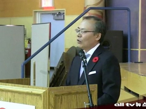 남주홍 대사 토론토 안보강연회 ALLTV NEWS EAST 08NOV11