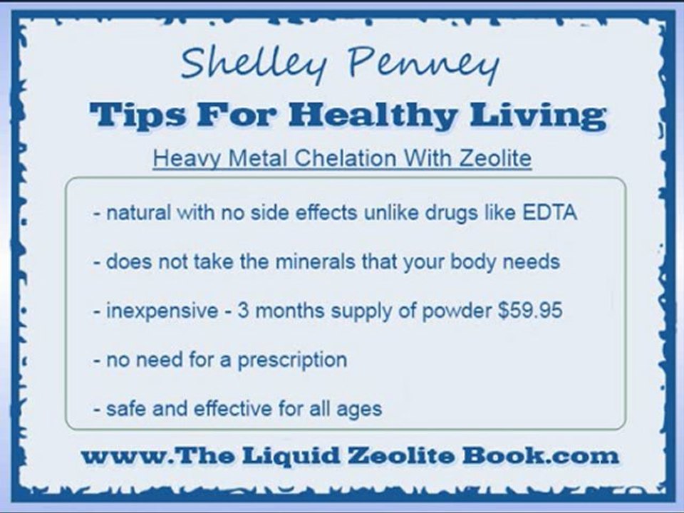 The Liquid Zeolite Book | Heavy Metal Chelation | Zeolite | Shelley Penney