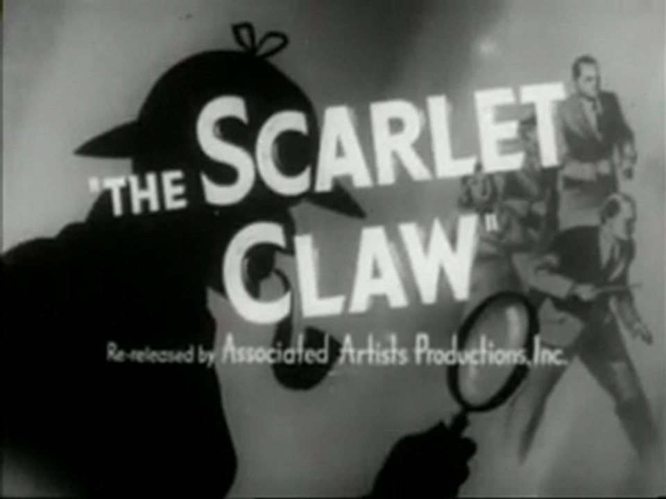 Sherlock Holmes "Scarlet Claw" Trailer