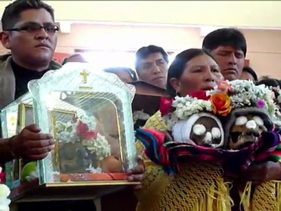 La "Fête des crânes" en Bolivie