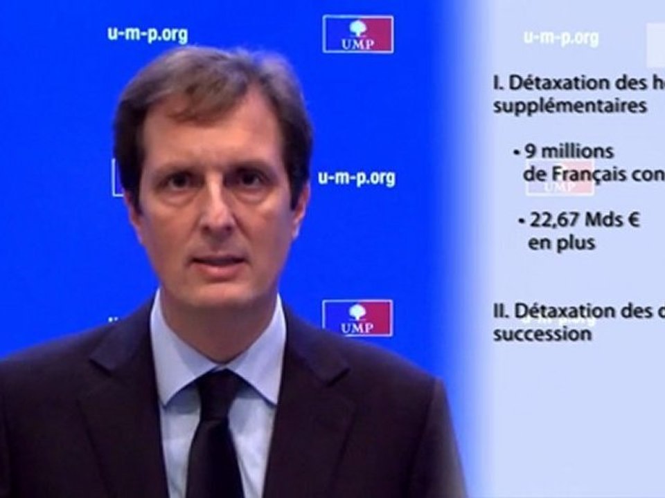 UMP - Le chiffre de la semaine par Jérôme Chartier : 75 milliards d'euros