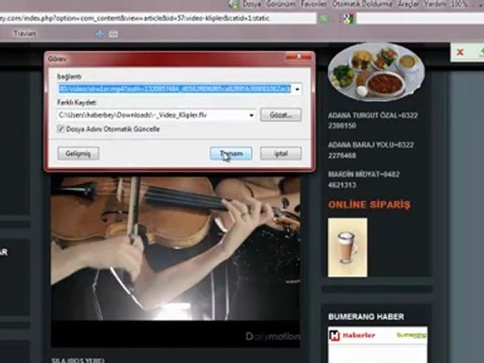 Avant Browser Programsız Video,Film indir