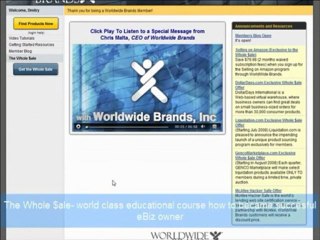 Worldwide Brands scam