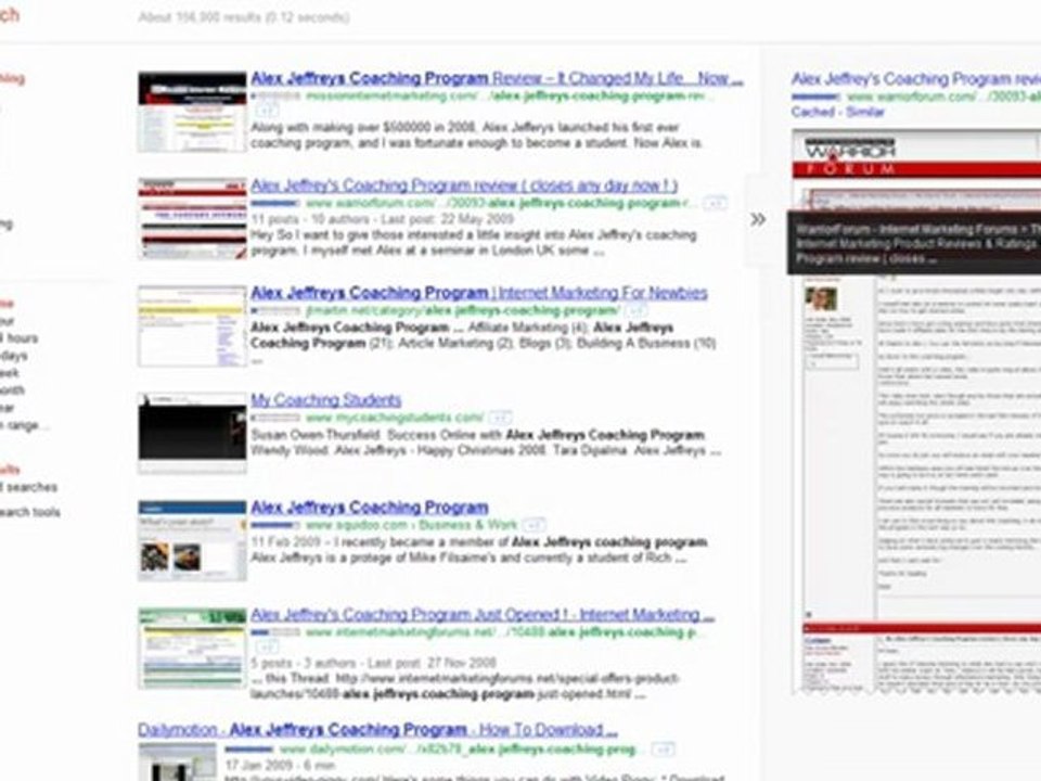 Alex Jeffreys Coaching Program Part 2