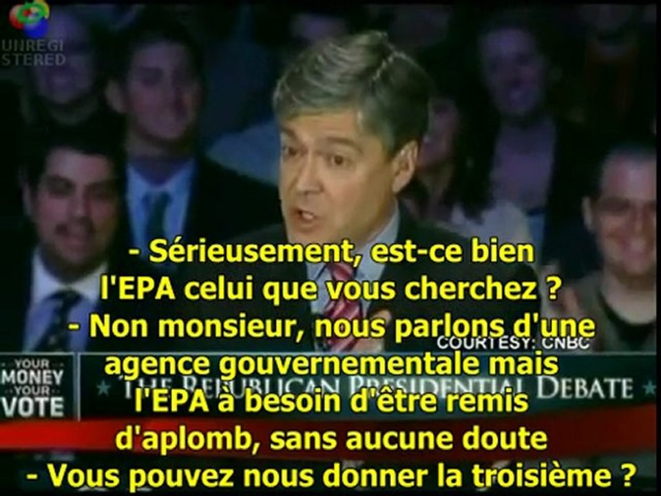 Le trou de mémoire de Rick Perry
