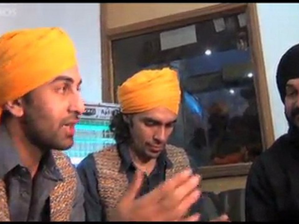 Ranbir visits Golden Temple - Rockstar (2011)