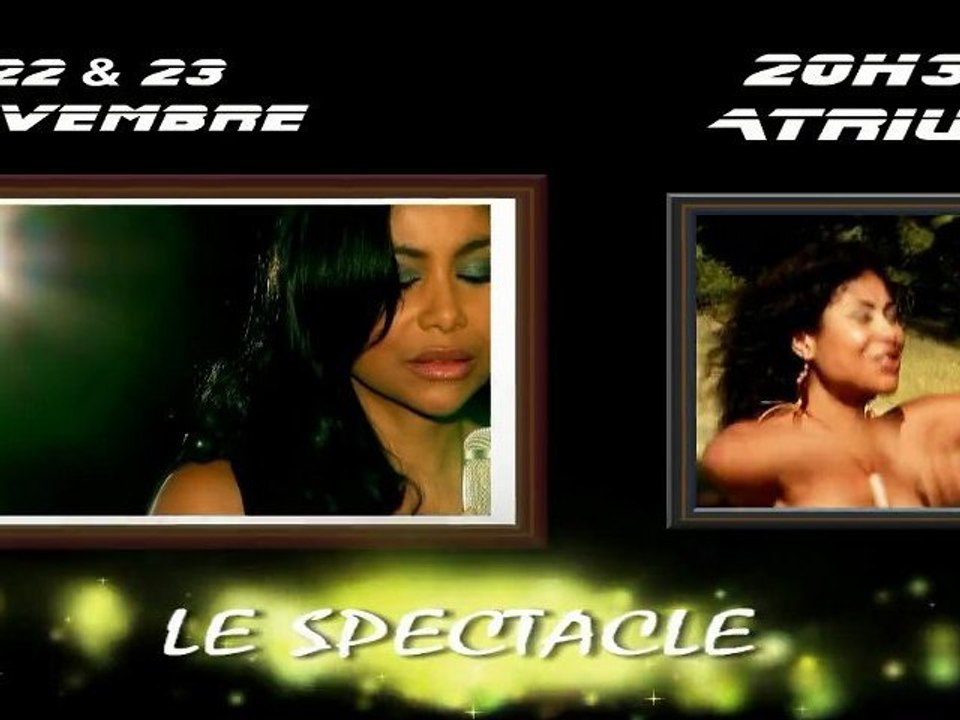 Live TANYA MANIA..  SAINT VAL ATRIUM 22 23 NOVEMBRE 2011/ tropikprod Martinique