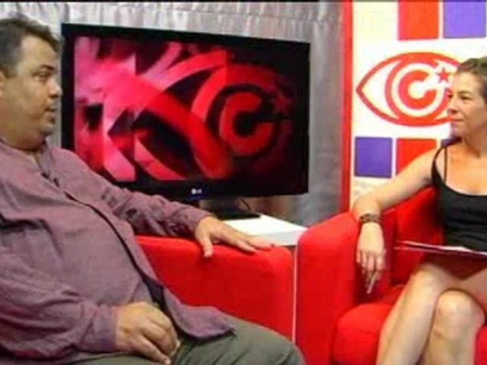 Lester Hamlet, director del Festival Internacional de Cine Pobre de Gibara