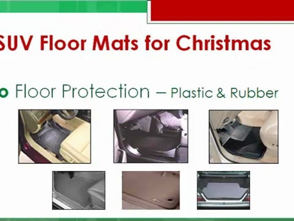 Suv mats for Christmas