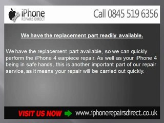 Can't hear anyone via an earpiece on an iPhone 4