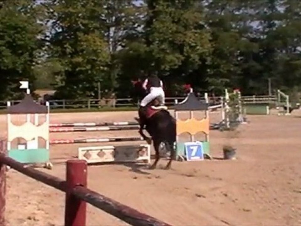 Goliath et Camille Club Elite Concours au Boulerie Jump 26 sept 2011