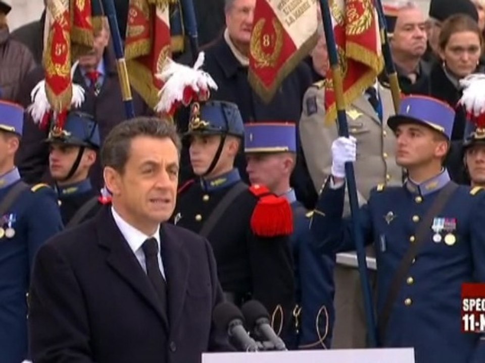 11//11 : Sarkozy souhaite célébrer "tous les morts pour la France"
