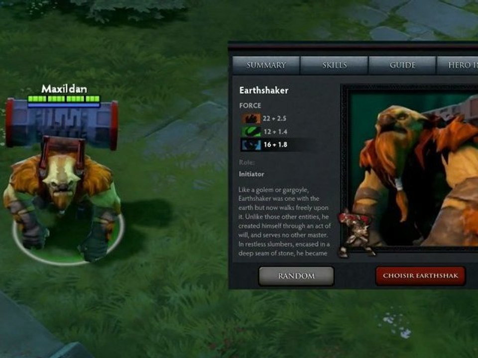 DOTA 2 - Guide d'Earthshaker