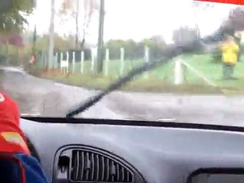 DELABRIERE SAXO VTS N2 RALLYE DE NORMANDIE BEUZEVILLE 2011 ES4